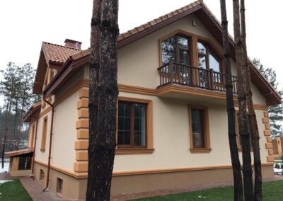Утепления стен фасада минеральной ватой г Бровары