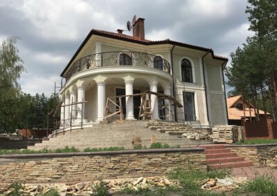 Утеплення фасада будинка мінеральною ватою м. Ірпінь