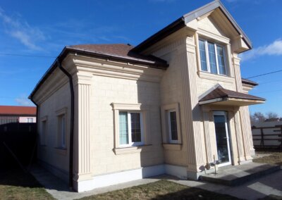 Утепления стен фасада дома минеральной ватой г Ирпень